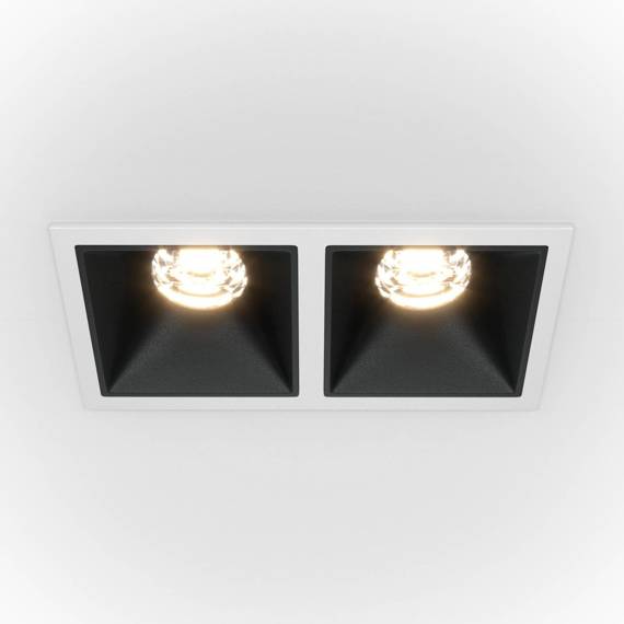 Alfa LED spot biały-Czarny (DL043-02-10W3K-D-SQ-WB) - Maytoni