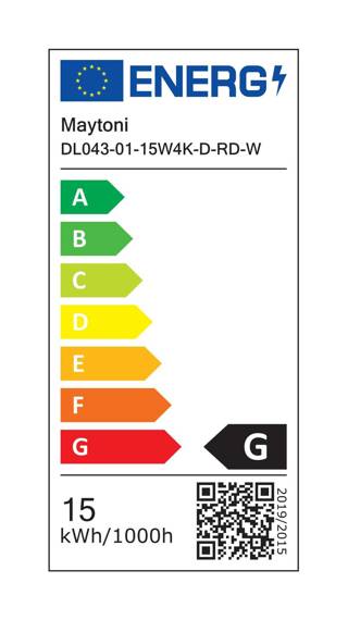 Alfa LED spot biały (DL043-01-15W4K-D-RD-W) - Maytoni