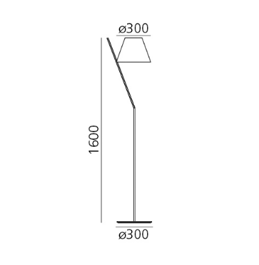 Nowoczesna lampa podłogowa Artemide La Petite 1753030A